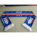 Polyester Soccer Scarves With Tassels For Fans